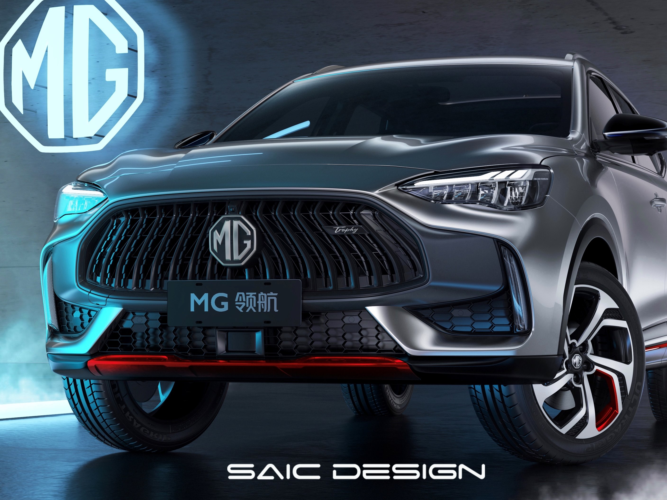 MG全新SUV——MG领航官图发布 部分配置曝光